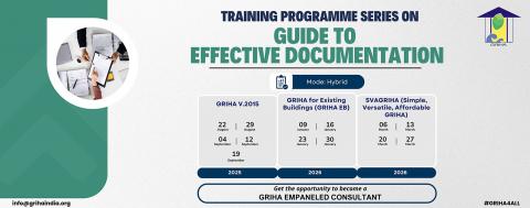 Training Programme Series on “Guide to Effective Documentation”
